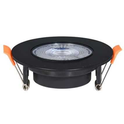 LED Aptumšojama iegremdējama lampa ZITA LED/3/5/7W/230V 3000/4000/6000K d. 9 cm melna
