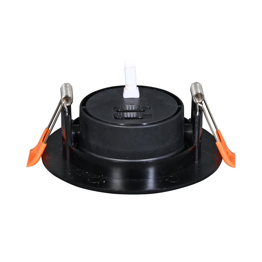 LED Aptumšojama iegremdējama lampa ZITA LED/3/5/7W/230V 3000/4000/6000K d. 9 cm melna