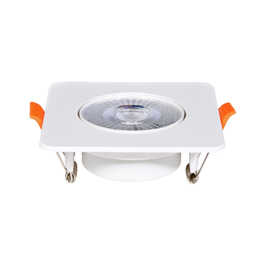 LED Aptumšojama iegremdējama lampa KENT LED/3/5/7W/230V 3000/4000/6000K 9x9 cm balta