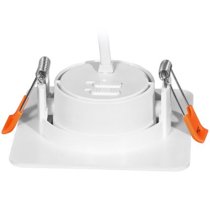 LED Aptumšojama iegremdējama lampa KENT LED/3/5/7W/230V 3000/4000/6000K 9x9 cm balta