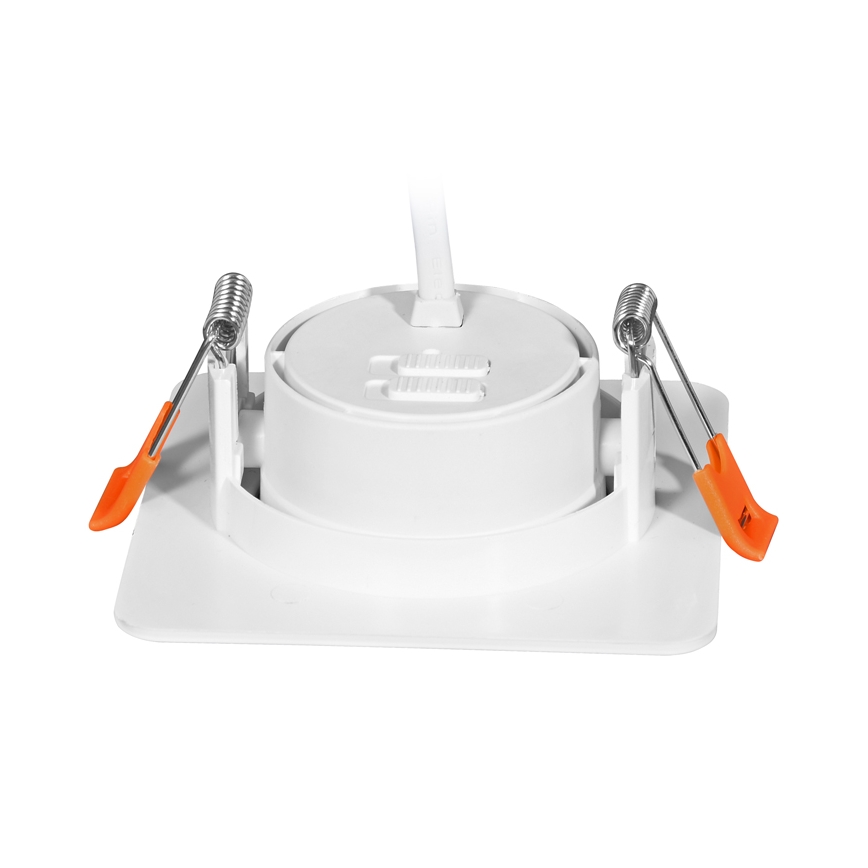LED Aptumšojama iegremdējama lampa KENT LED/3/5/7W/230V 3000/4000/6000K 9x9 cm balta