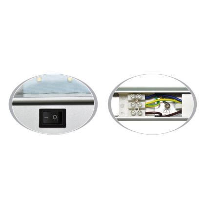 LED Virtuves zem skapīša lampa GANYS LED/15W/230V