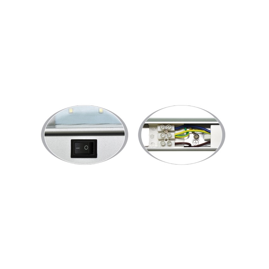 LED Virtuves zem skapīša lampa GANYS LED/15W/230V
