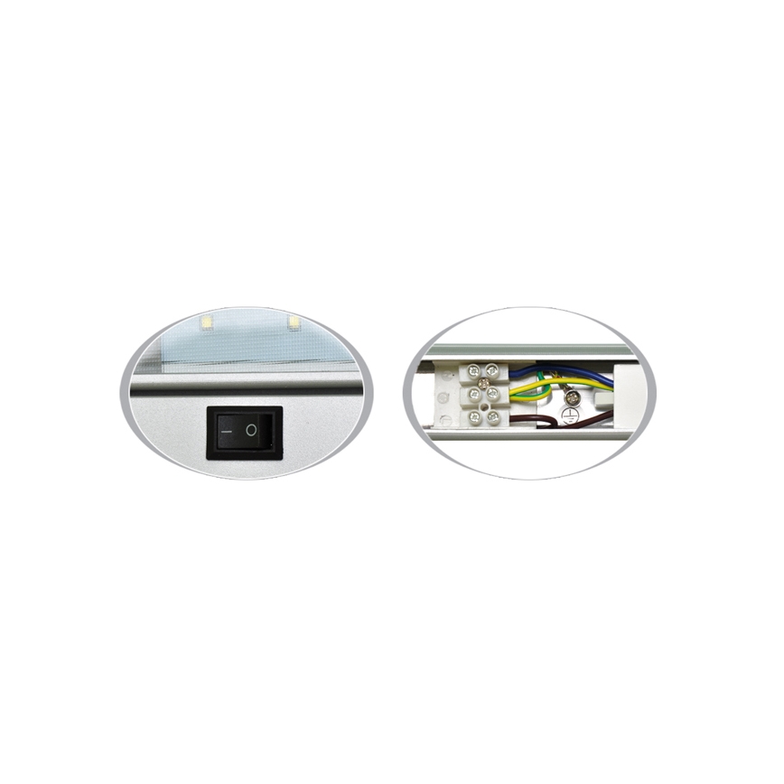 LED Virtuves zem skapīša lampa GANYS LED/15W/230V