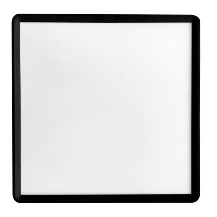 LED Griestu lampa TERY LED/24W/230V 3000/4000/6000K 30x30 cm IP40 melna