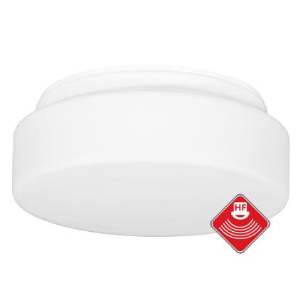 Āra griestu lampa ar sensoru HECTOR 1xE27/60W/230V d. 25 cm IP44 opāls balta
