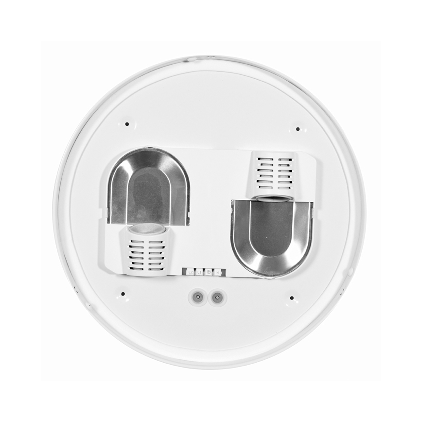 Āra griestu lampa HECTOR 2xE27/60W/230V d. 40 cm IP44 opāls balta