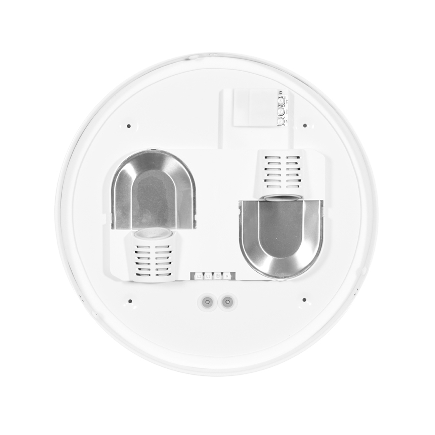 Āra griestu lampa ar sensoru HECTOR 2xE27/60W/230V d. 40 cm IP44 opāls balta