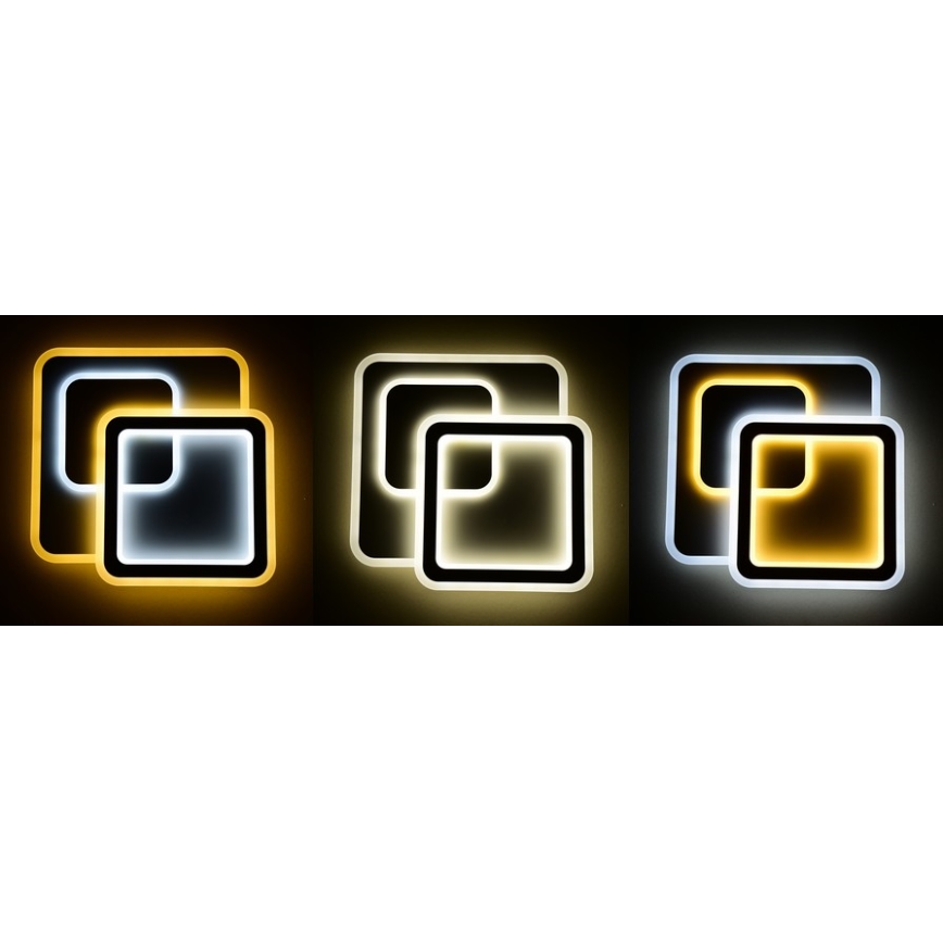 LED Aptumšojams griestu gaismeklis REST LED/80W/230V 2700-6500K + tālvadības pults