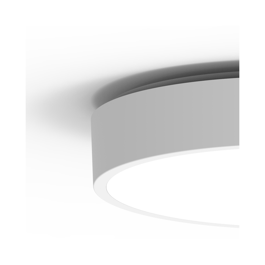 LED Āra griestu lampa ar sensoru MARTIN LED/15W/230V 3000/4000K d. 30 cm IP65 balta