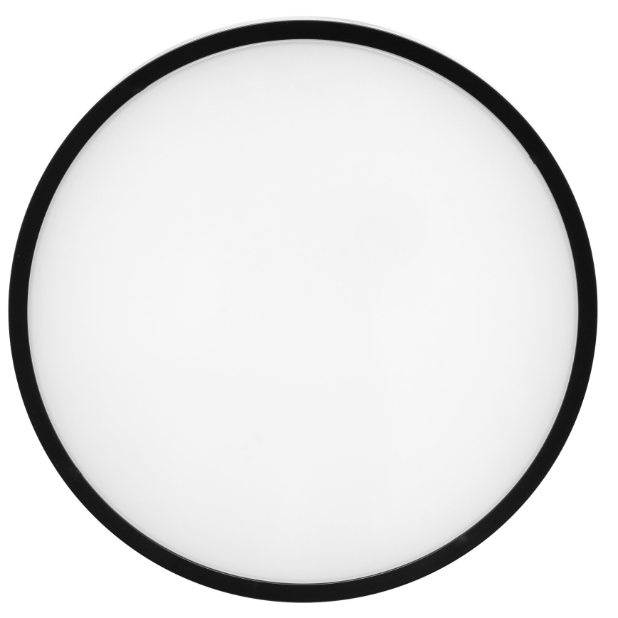 LED Āra griestu lampa ar sensoru MARTIN LED/15W/230V 3000/4000K d. 30 cm IP65 melna