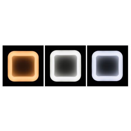 LED Aptumšojama griestu lampa NEST LED/40W/230V 3000-6500K balta + tālvadības pults