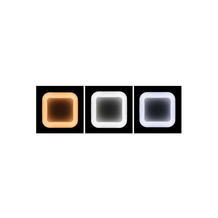 LED Aptumšojama griestu lampa NEST LED/40W/230V 3000-6500K pelēka + tālvadības pults