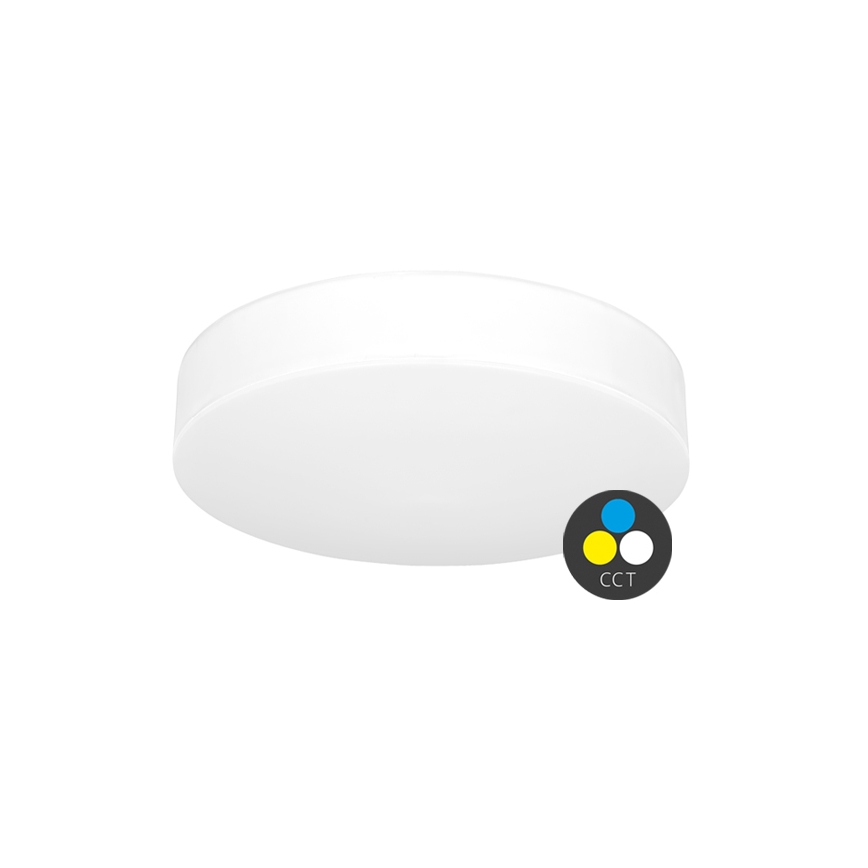 LED Vannas istabas griestu lampa MAKARON LED/24W/230V 3000/4000/6000K d. 30 cm IP44 balta