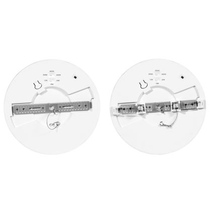 LED Aptumšojams panelis ar sensoru LEXA LED/12/18/24W/230V 3000/4000/6000K d. 30 cm balta