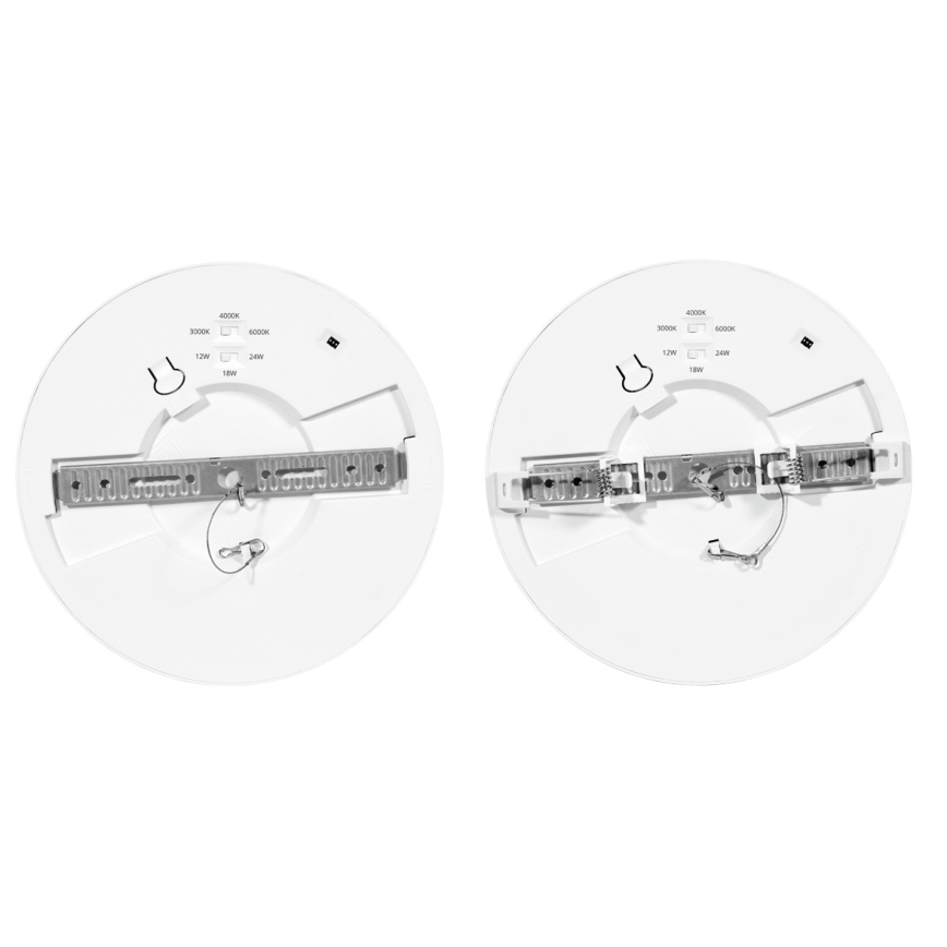 LED Aptumšojams panelis ar sensoru LEXA LED/12/18/24W/230V 3000/4000/6000K d. 30 cm balta