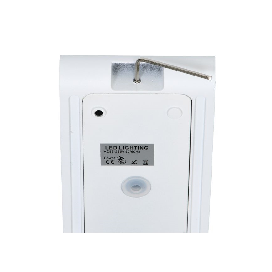 LED Āra sienas lampa BRICK 2xLED/6W/230V 3000/4000/6500K IP65 balta