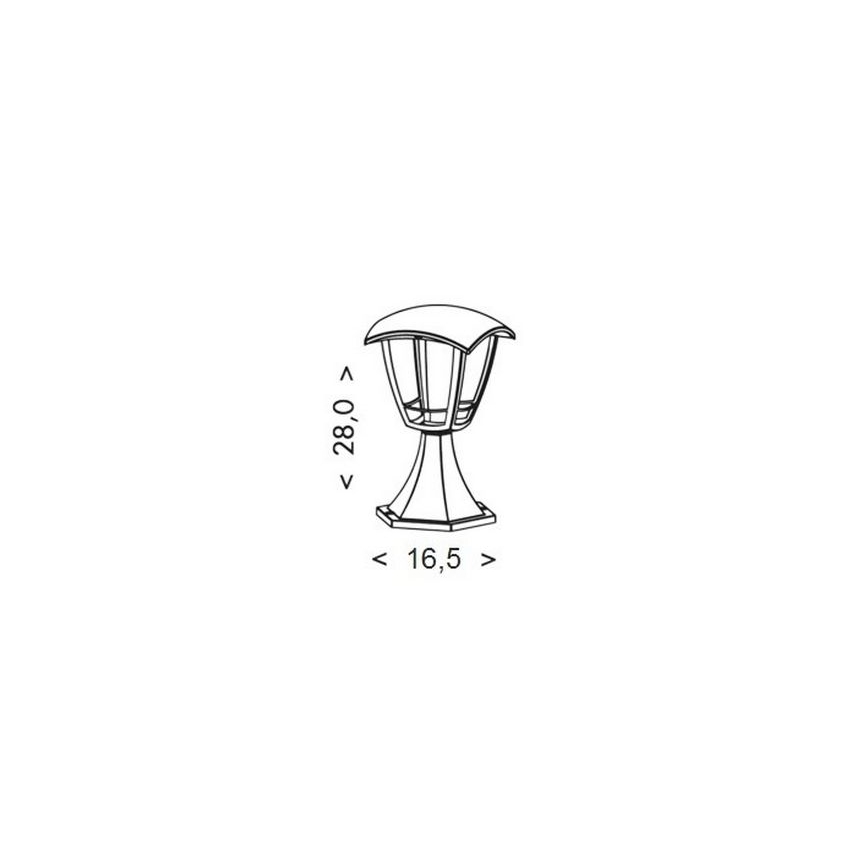 LED Āra lampa VERONA LED/8W/230V IP44