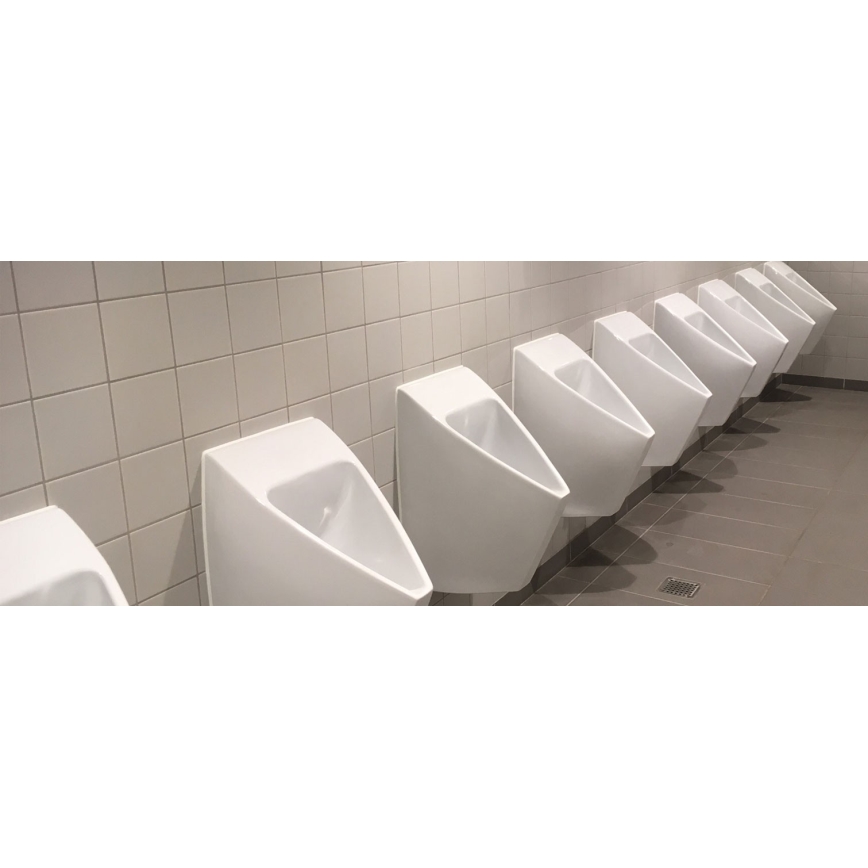 EcoStep 30011 - Bezūdens pisuārs P1.1 keramika/balta