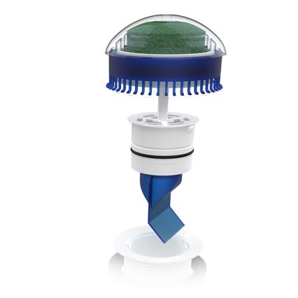 EcoStep 30011 - Bezūdens pisuārs P1.1 keramika/balta