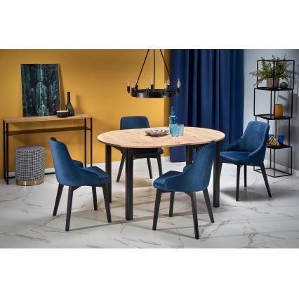 Ēdamgalds CALMIO artisan ozols/melns