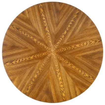 Ēdamgalds CARMELO 75x100 cm melns/brūns