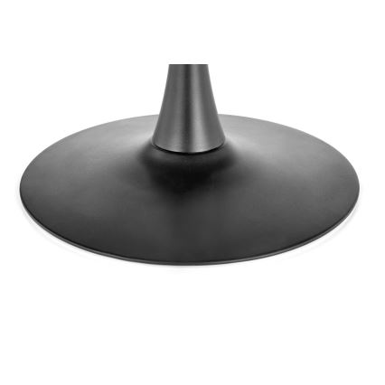 Ēdamgalds CARMELO 75x100 cm melns/brūns