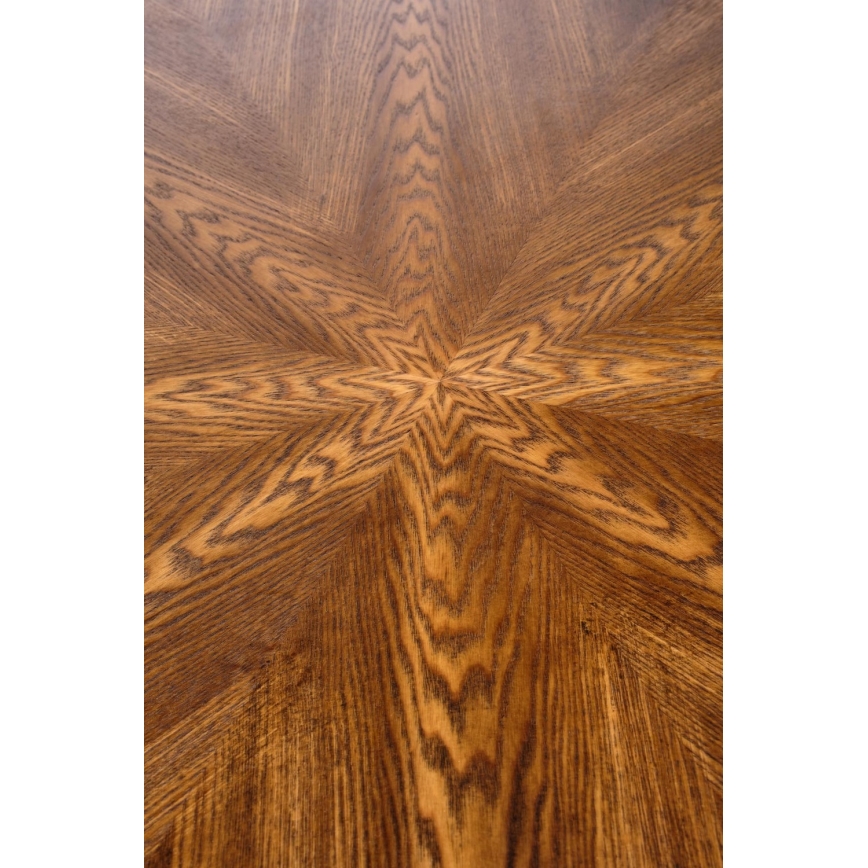 Ēdamgalds CARMELO 75x100 cm melns/brūns