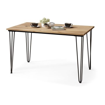 Ēdamgalds HALIJA ar ozola dekoru Craft