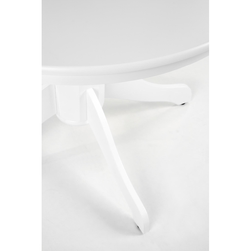 Ēdamgalds KOTI, diametrs 106 cm, balts
