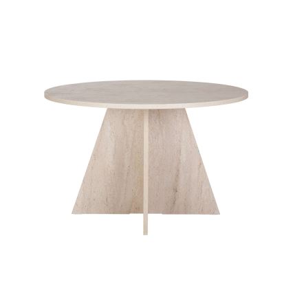 Ēdamgalds MATIN Ø 120 cm travertīns