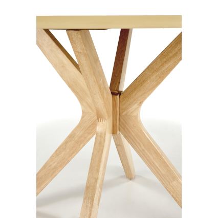 Ēdamgalds NICOLAS Ø 120 cm brūns