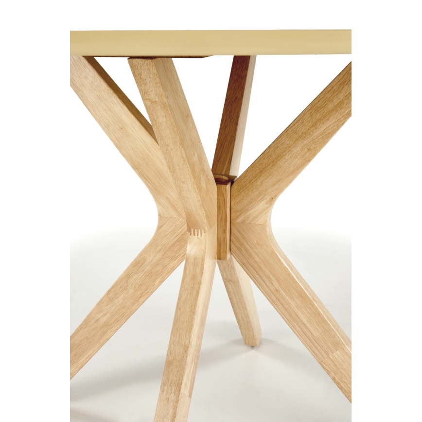Ēdamgalds NICOLAS Ø 120 cm brūns