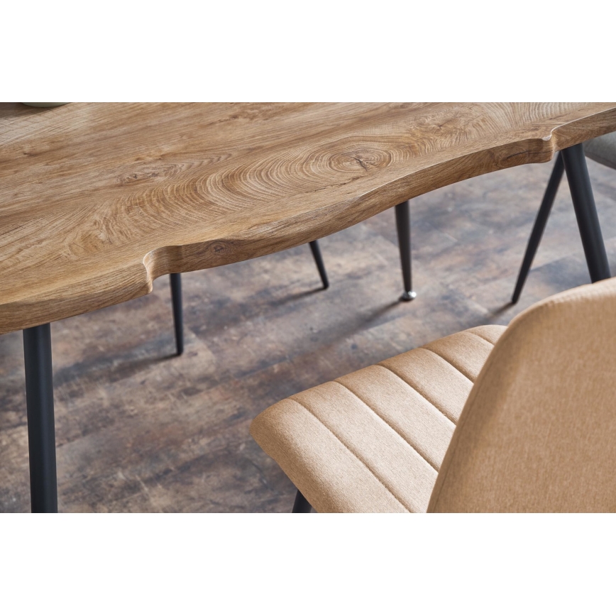 Ēdamgalds SOLACE ozols/melns