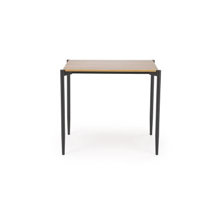 Ēdamistabas komplekts NANDO 84x54 cm pelēks/brūns/melns