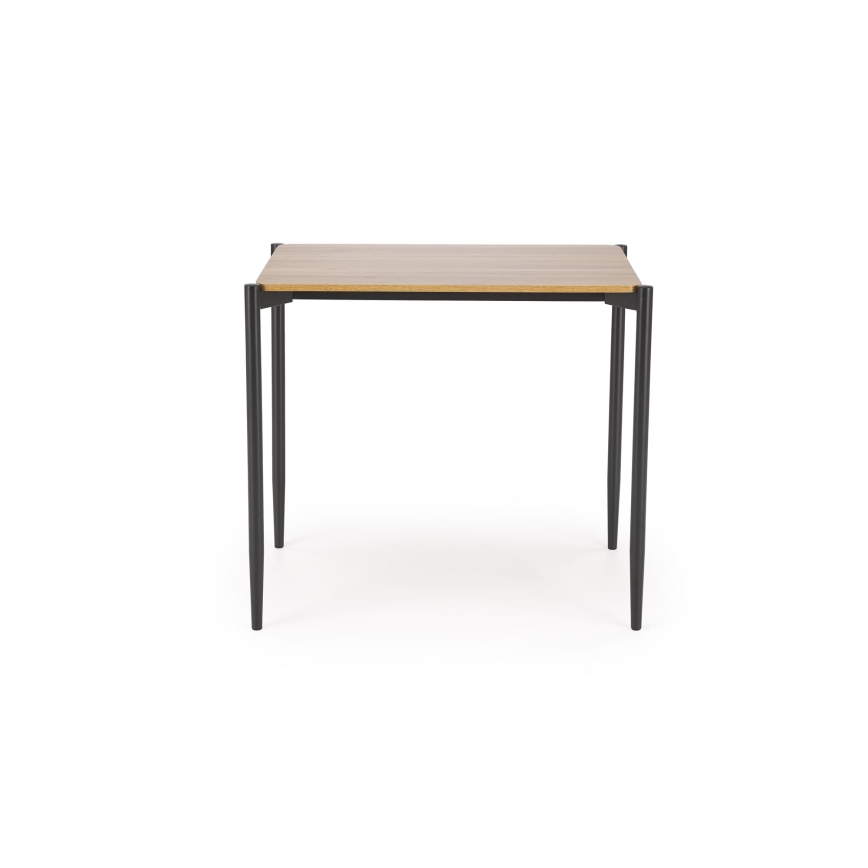 Ēdamistabas komplekts NANDO 84x54 cm pelēks/brūns/melns