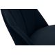 Ēdamistabas krēsls BAKERI 86x48 cm tumši zila/dižskābardis