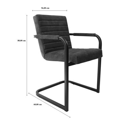 Ēdamistabas krēsls BART brūns