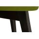 Ēdamistabas krēsls BOVIO 86x48 cm gaiši zaļa/dižskābardis