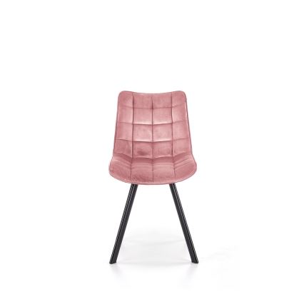 Ēdamistabas krēsls COMORO, 1 gab., rozā