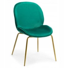 Ēdamistabas krēsls LORI 82,5x49 cm zaļš