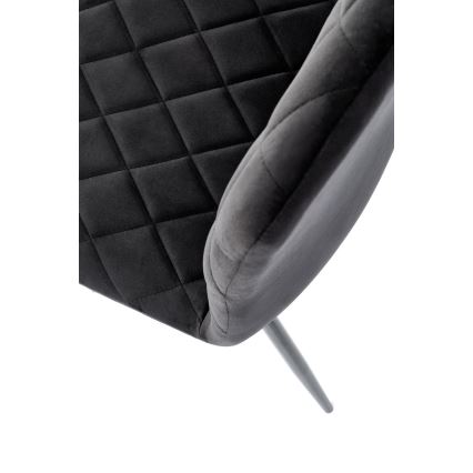 Ēdamistabas krēsls ORIS, 1 gab., melns