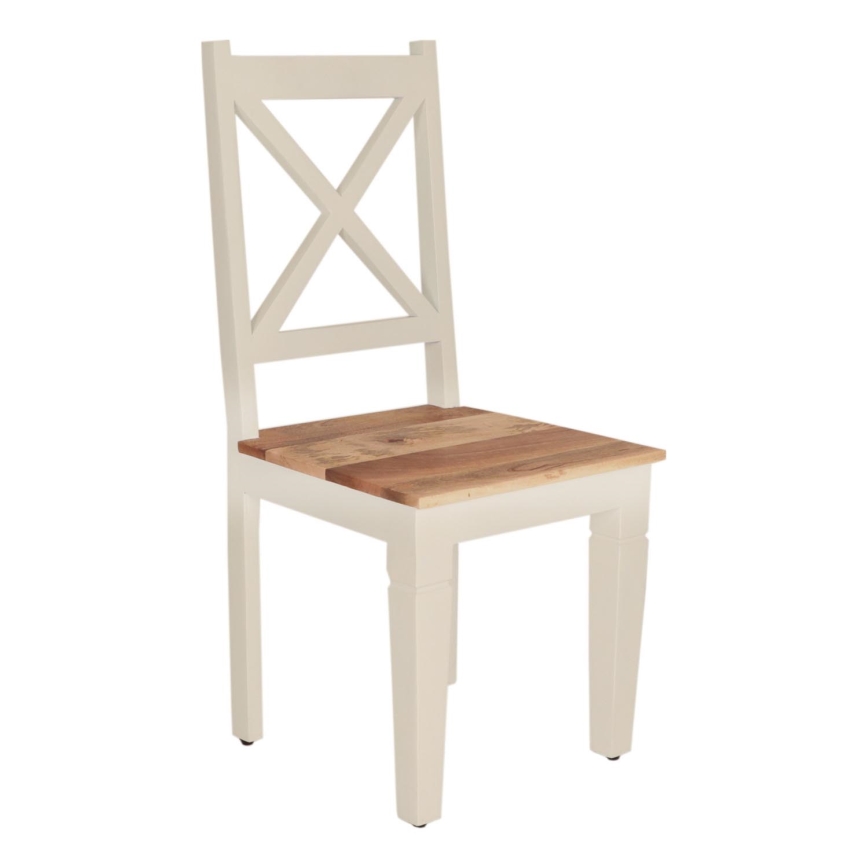 Ēdamistabas krēsls RETRO 100x45 cm masīvkoks/mango koks