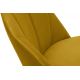 Ēdamistabas krēsls RIFO 86x48 cm dzeltena/dižskābardis