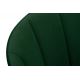 Ēdamistabas krēsls RIFO 86x48 cm tumši zaļa/dižskābardis