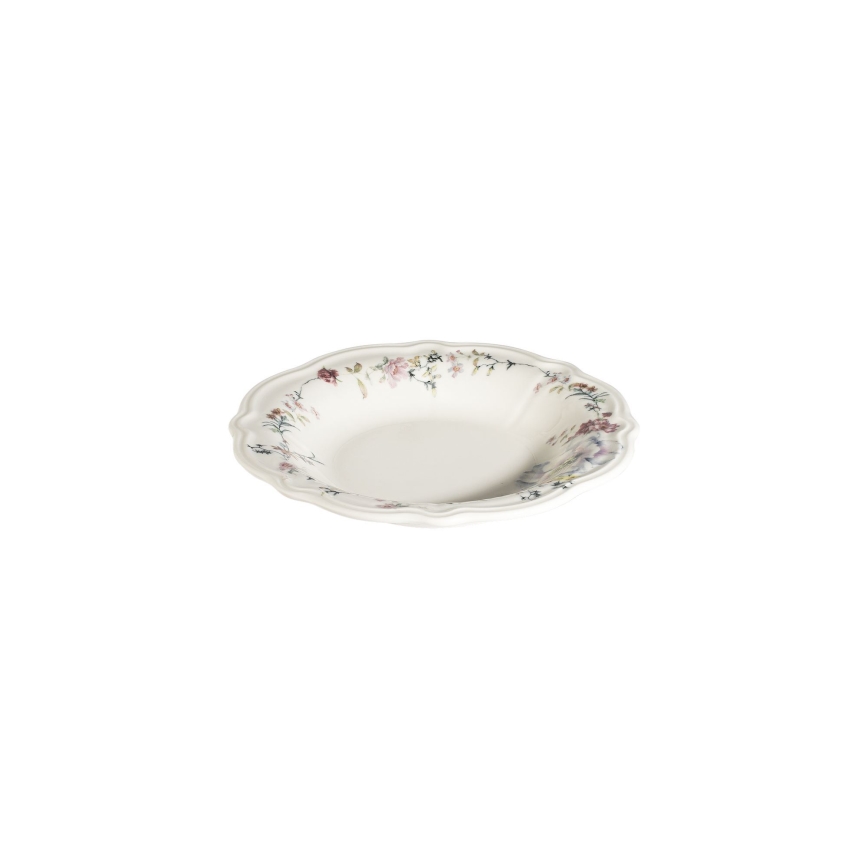 Ēdiena servīze 24 gab daudzkrāsaina/porcelāns