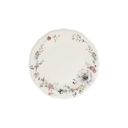 Ēdiena servīze 24 gab daudzkrāsaina/porcelāns