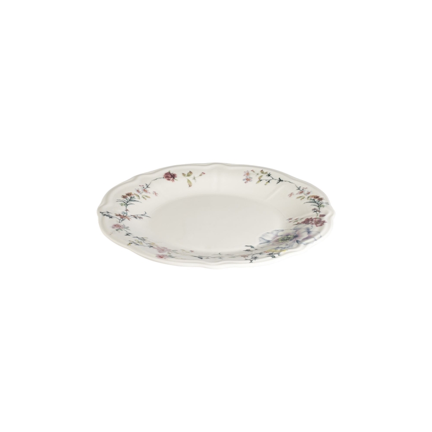 Ēdiena servīze 24 gab daudzkrāsaina/porcelāns