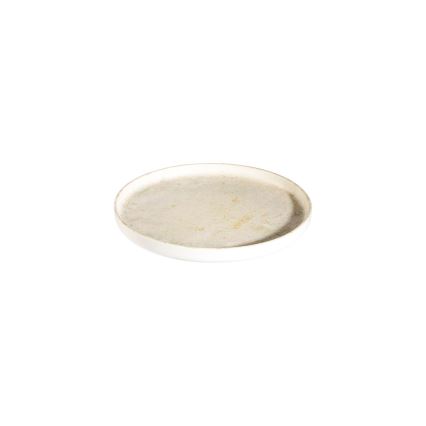 Ēdienu komplekts 24 gab. bēšs/porcelāns