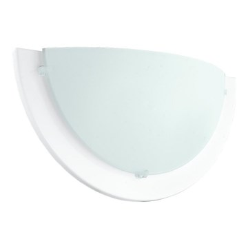 Eglo 181324 - Sienas gaismeklis ICEBERG 1xE27/60W/230V balta